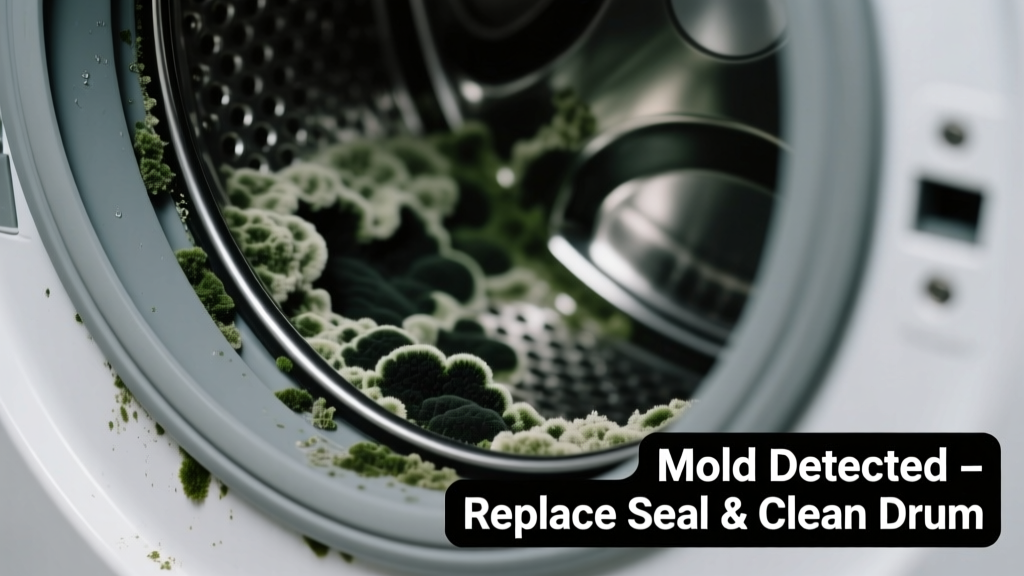 Mold in Washing Machine Smells Bad: Quick Diagnosis