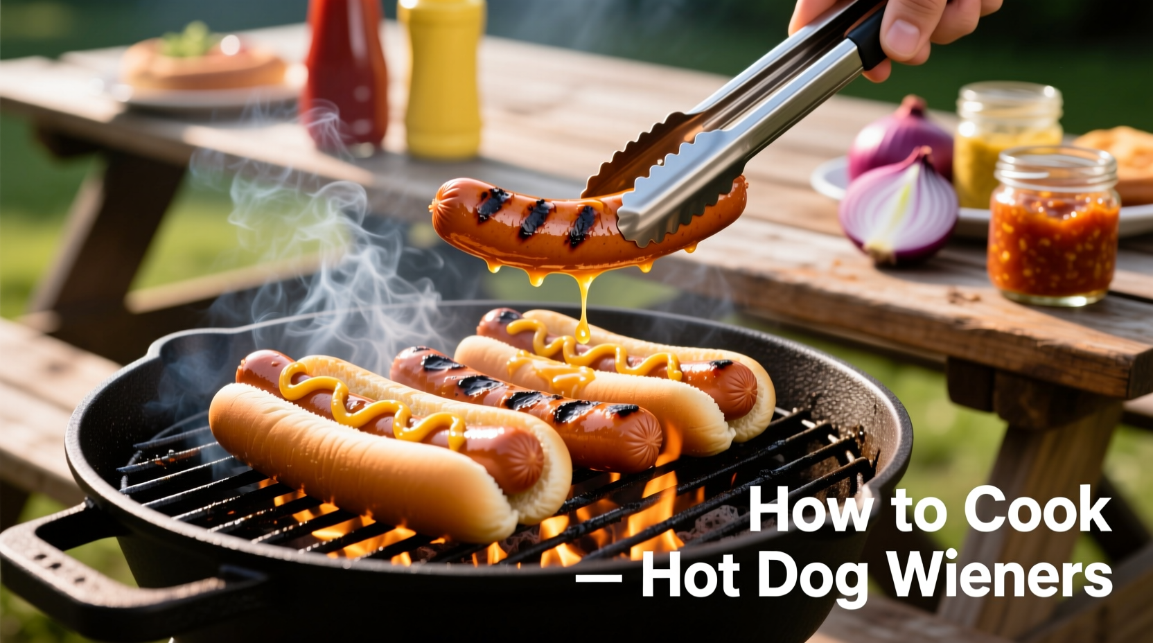 how to cook hot dog wieners