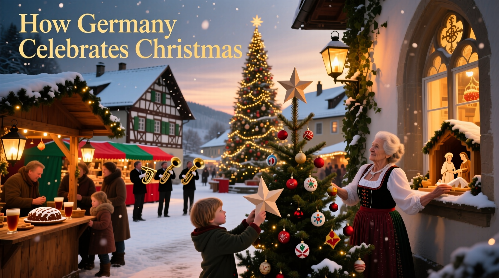 how does germany celebrate christmas