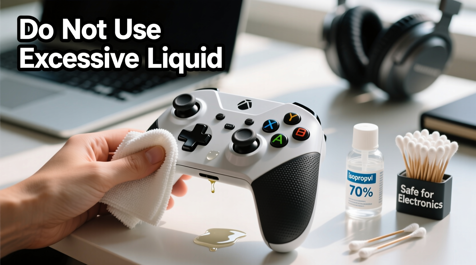 how to clean your gaming controller without voiding the warranty or gumming up buttons