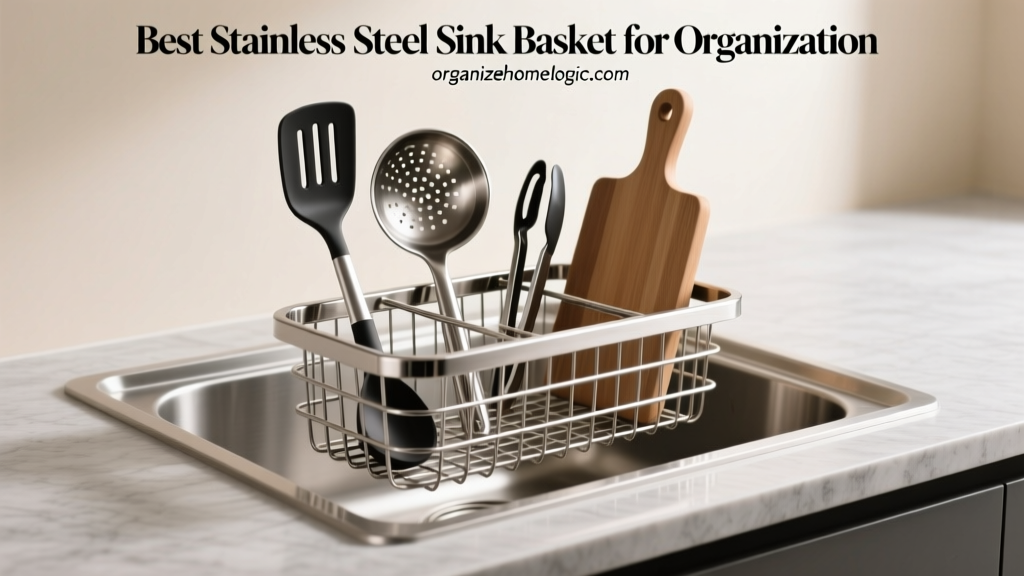 Best Stainless Steel Sink Basket for Organization
