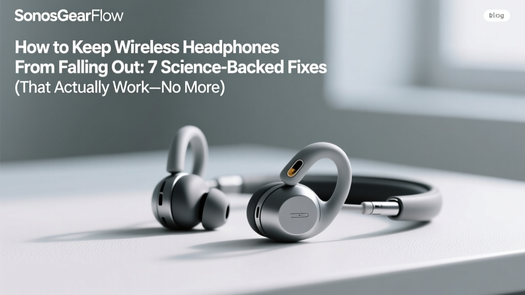 How to Keep Wireless Headphones From Falling Out