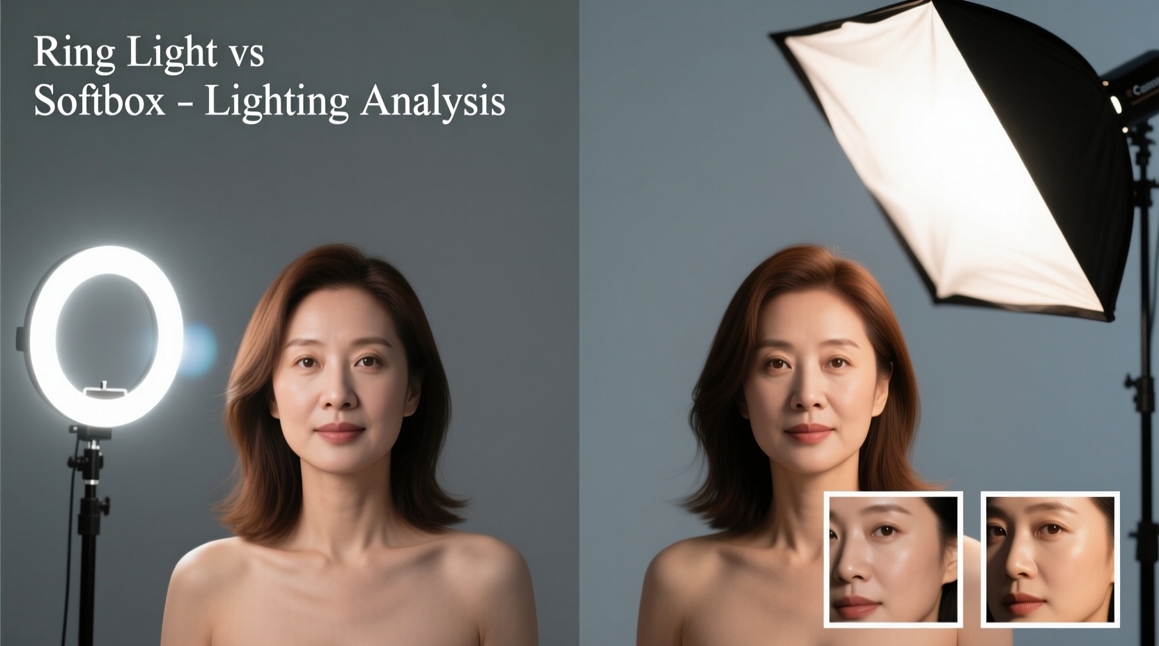 ring light vs softbox which gives better lighting for content creators