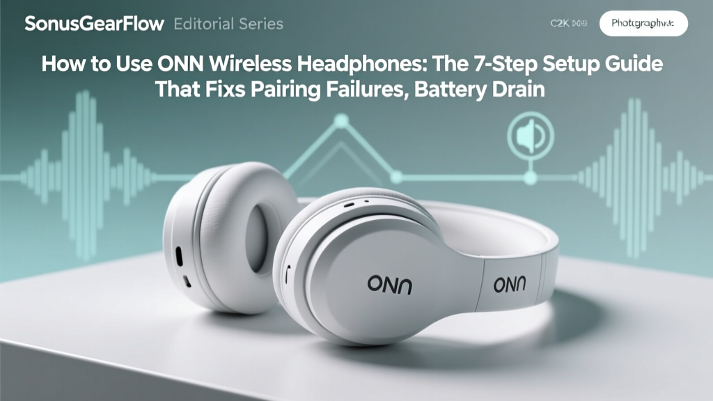 How To Use Onn Wireless Headphones