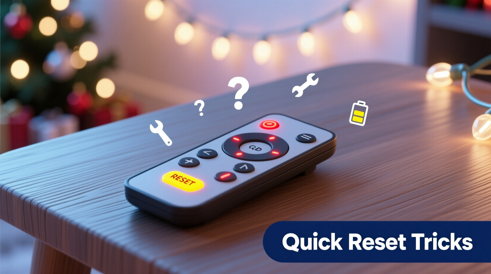 why is my christmas light remote not responding quick reset tricks