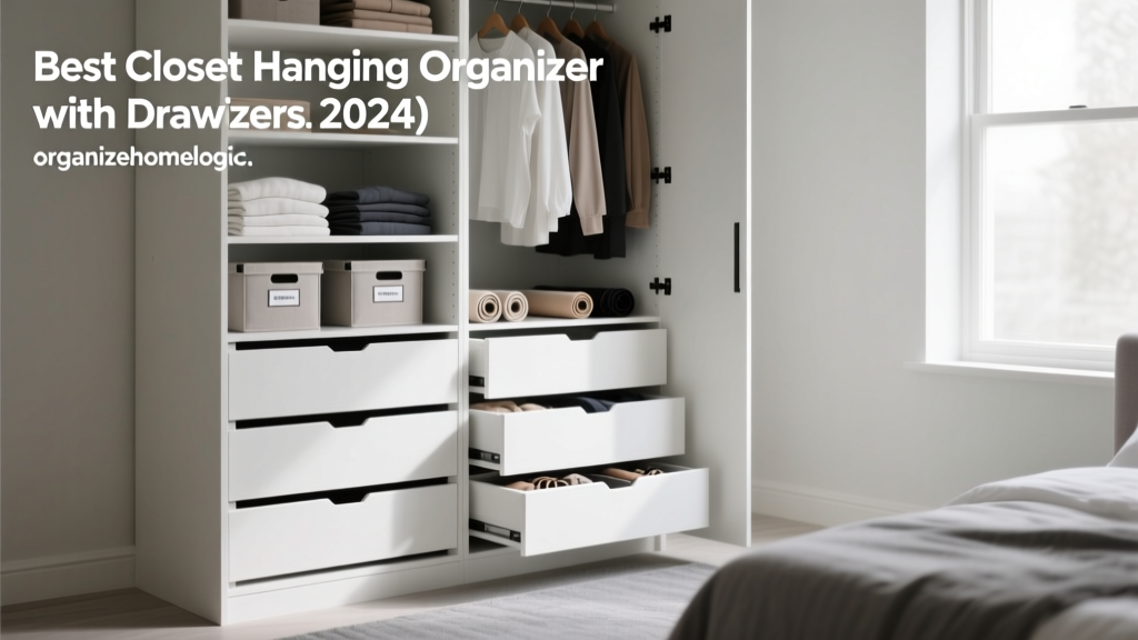 Best Closet Hanging Organizer with Drawers (2024)