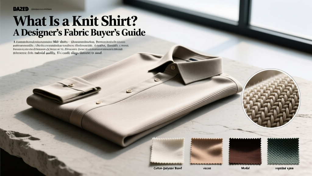 What Is a Knit Shirt? A Designer’s Fabric Buyer’s Guide
