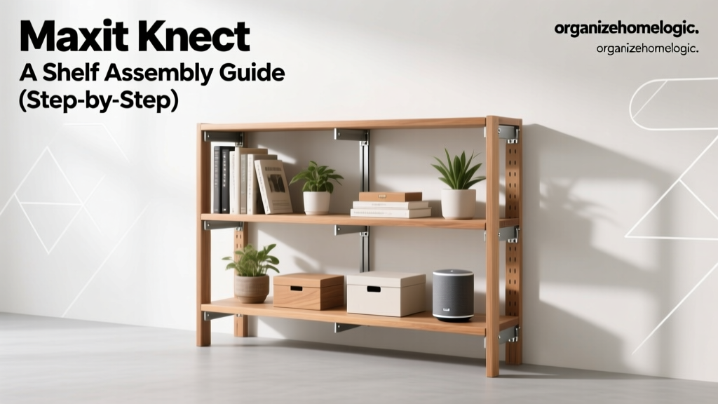 Maxit Knect A Shelf Assembly Guide (Step-by-Step)