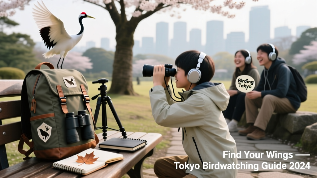 Birdwatching in Tokyo and Finding Community: Urban Avian Discovery, Gear Insights, and Local Connections