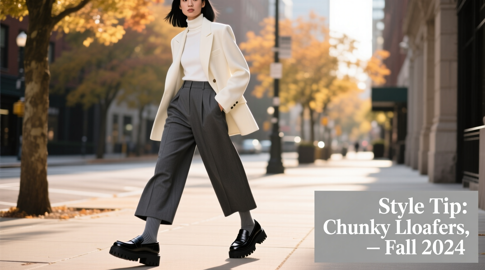 how to style chunky loafers without looking outdated this fall