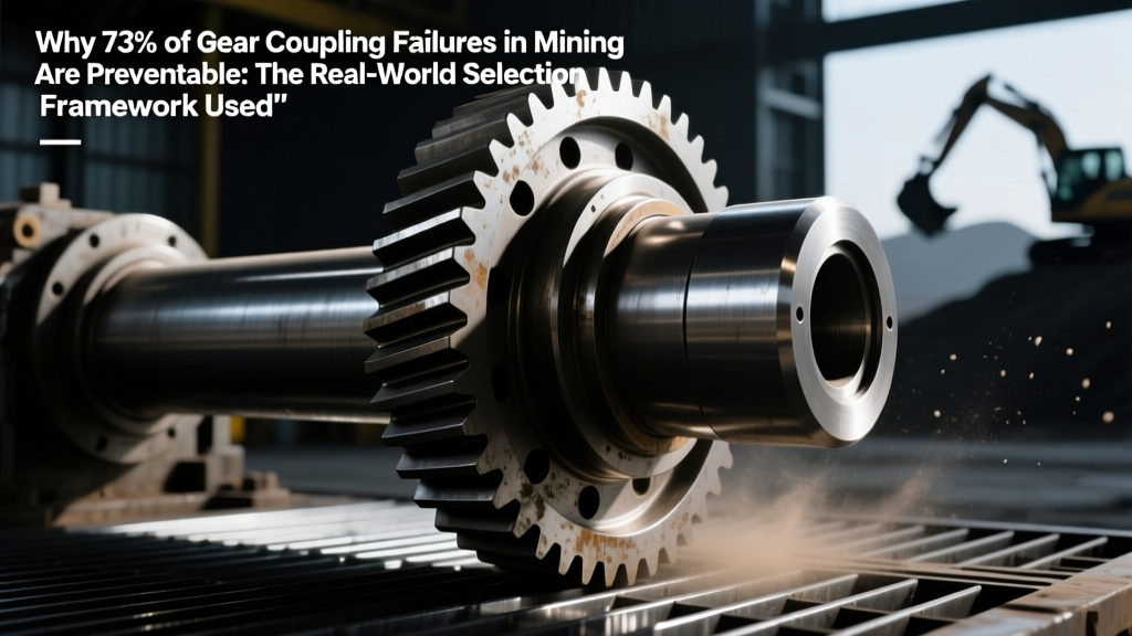 Prevent 73% of Mining Gear Coupling Failures