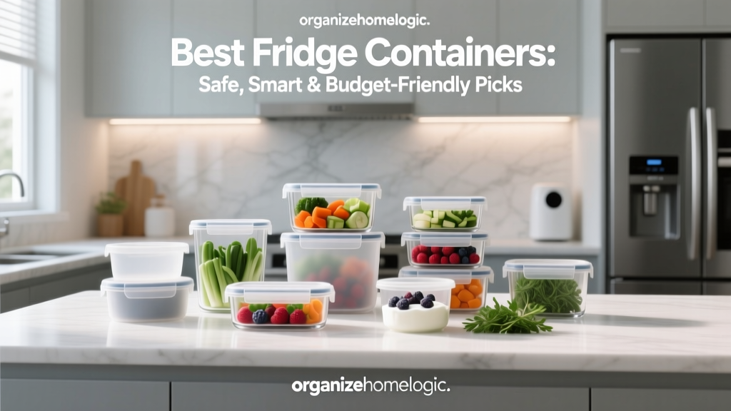 Best Fridge Containers: Safe, Smart & Budget-Friendly Picks