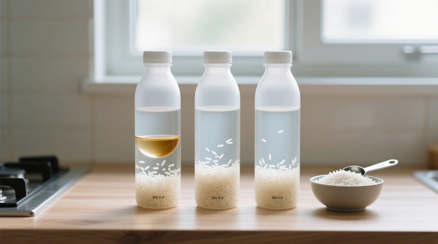 eco friendly cleaning tips rice vinegar bottle method