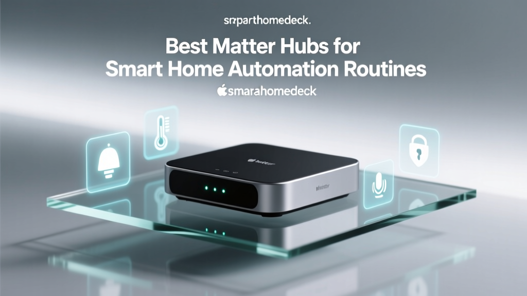 Best Matter Hubs for Smart Home Automation Routines