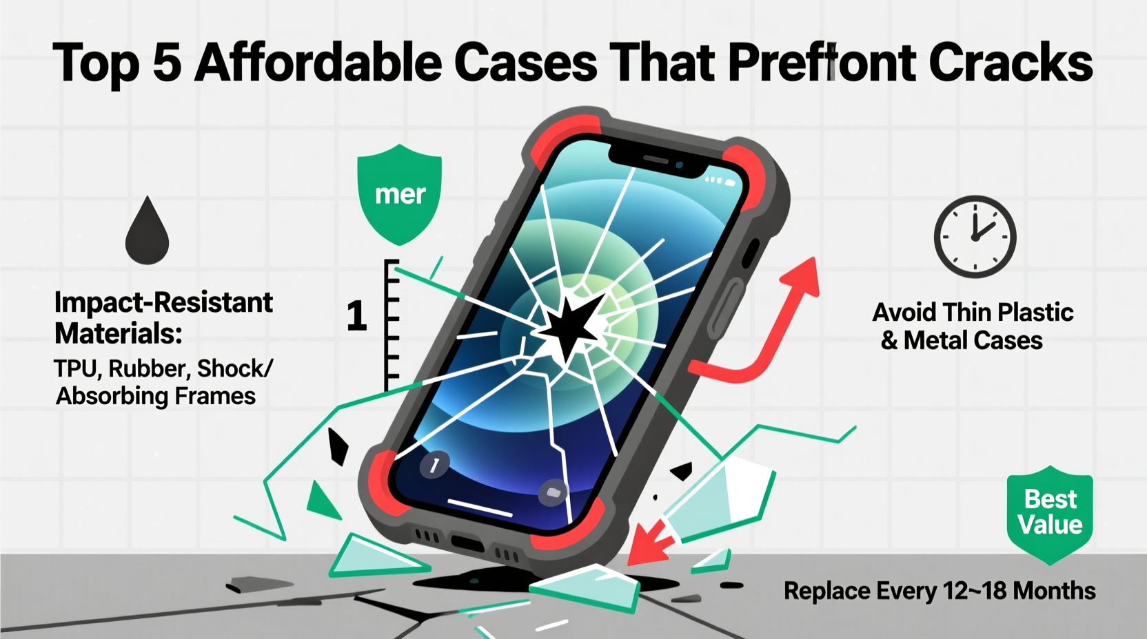 how to stop your phone screen from cracking with affordable cases