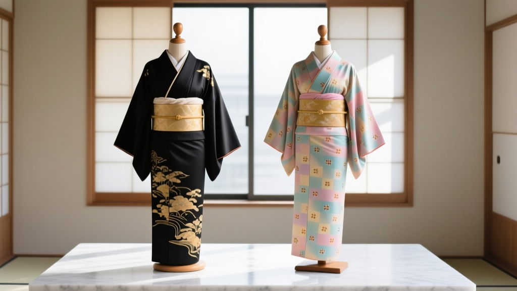 Ceremonial vs Everyday Kimono: Tomesode & Komon in 2026