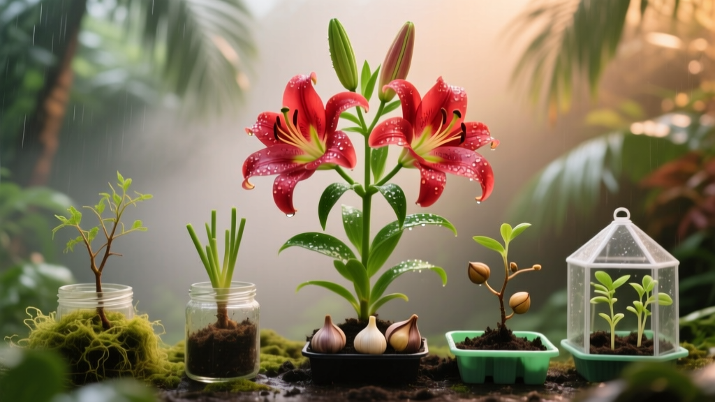 Tropical Lily Propagation: 5 Humidity-Proof Methods