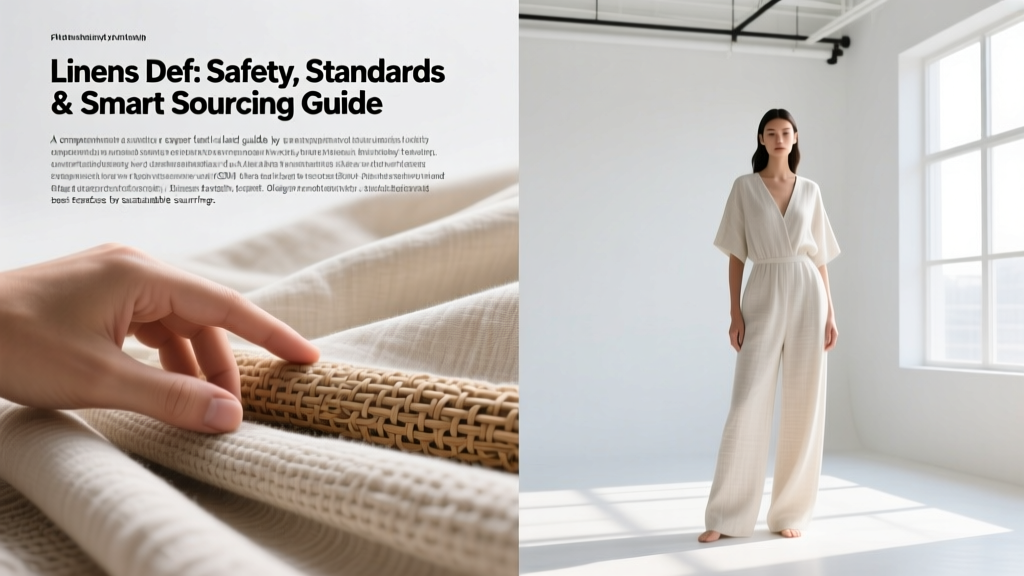 Linens Def: Safety, Standards & Smart Sourcing Guide