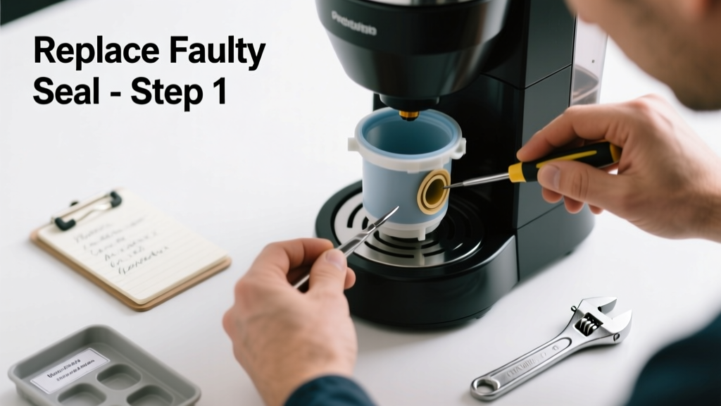 Fix a Leaking Coffee Maker: Replace the Faulty Part