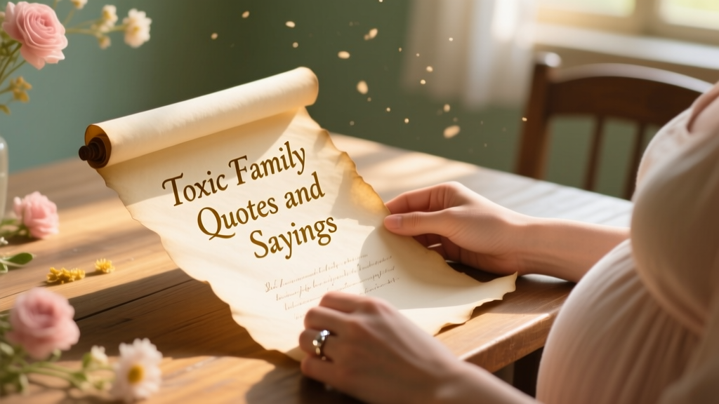Toxic Family Quotes and Sayings: Recognizing Harmful Patterns, Setting Boundaries, and Prioritizing Emotional Safety During Pregnancy and Postpartum