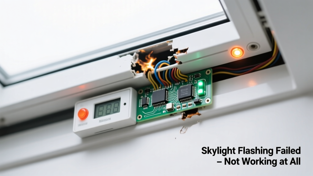 Skylight Flashing Failed: Not Working at All