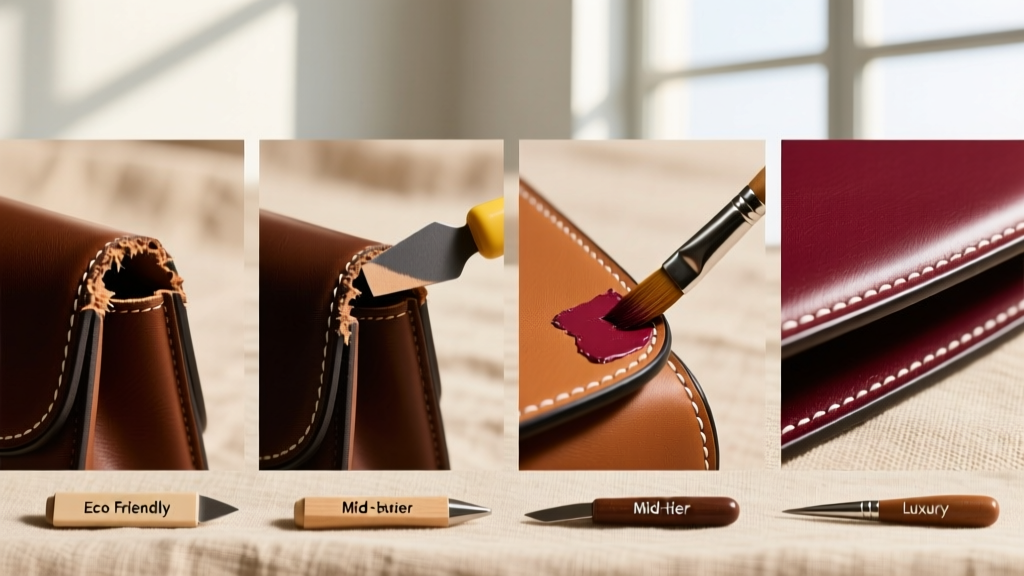 How to Repair & Repaint Leather Handbag Edges