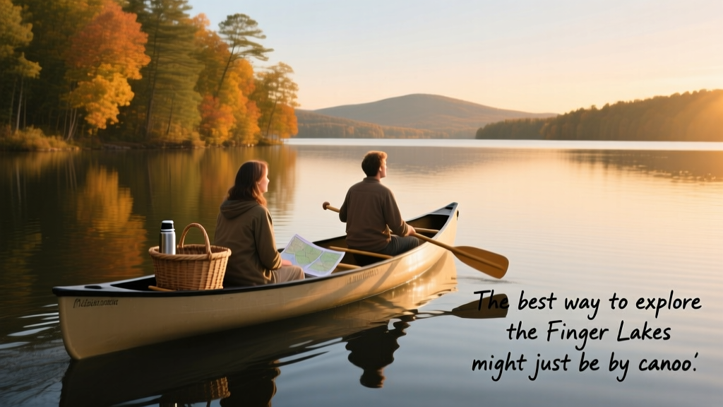 The Best Way To Explore The Finger Lakes Region Might Just Be By Canoe