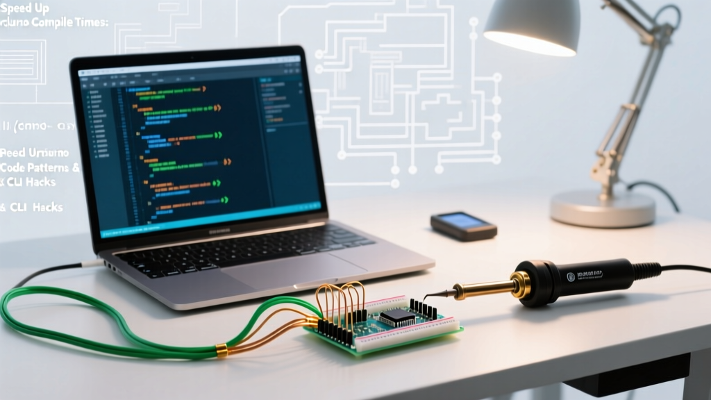Speed Up Arduino Compile Times: Code Patterns & CLI Hacks