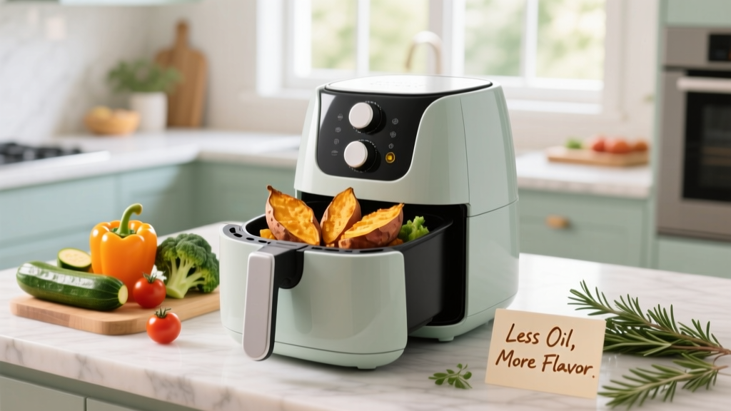 Air Fryer Health Benefits: Less Oil, Crispier, Healthier