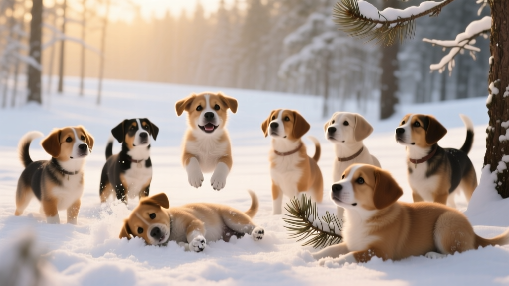 8 Adorable Dogs Who Found Their Happy Place in the Snow