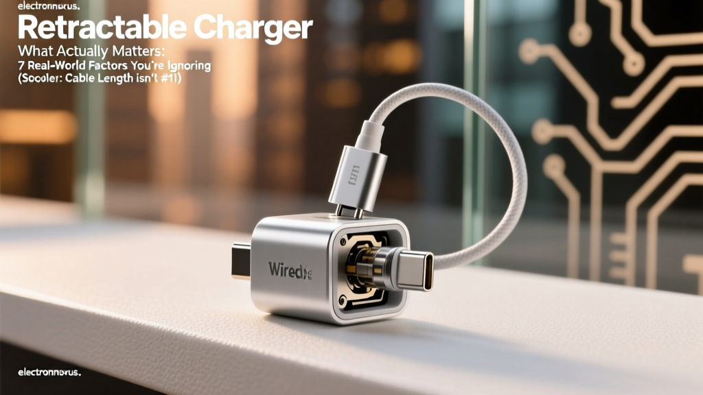 Retractable Charger What Actually Matters: 7 Real-World Factors You’re Ignoring (Spoiler: Cable Length Isn’t #1)
