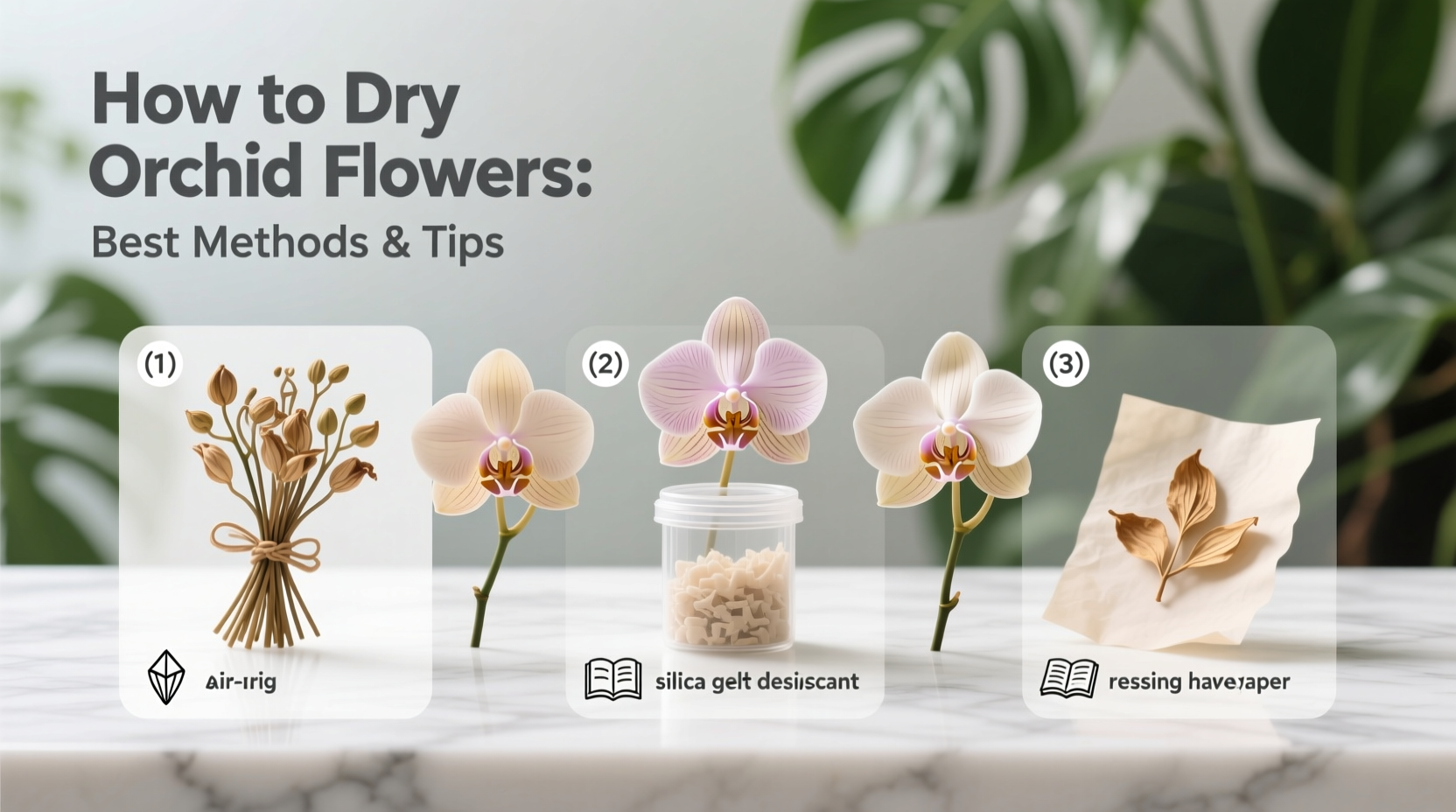 Dry Orchid Flowers: 3 Best Methods | TheHomeSprouts