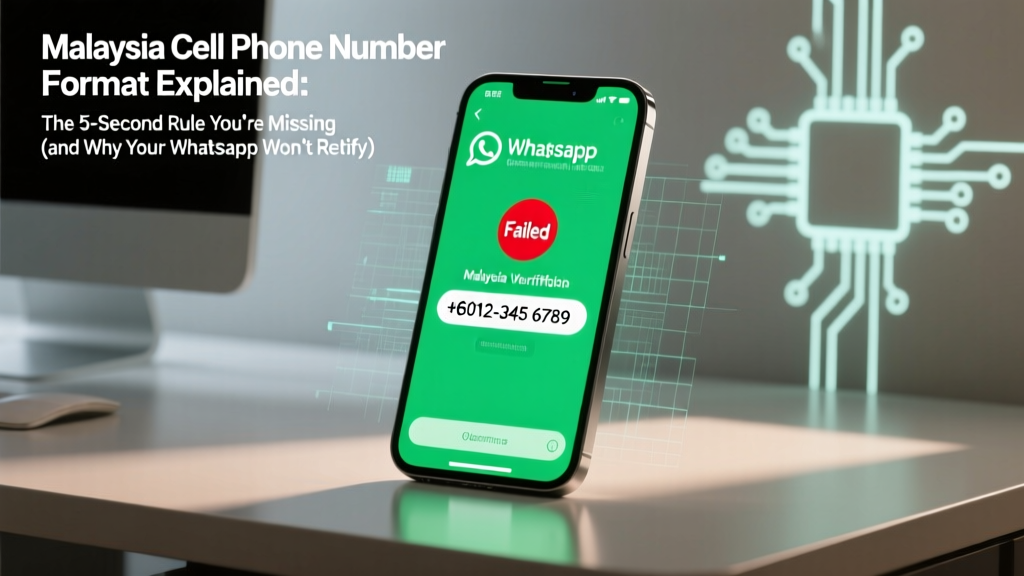 Malaysia Cell Phone Number Format Explained: The 5-Second Rule You’re Missing (and Why Your WhatsApp Won’t Verify)