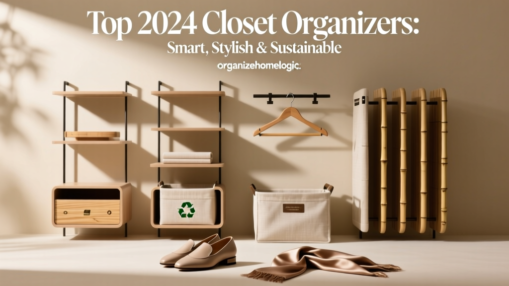 Top 2024 Closet Organizers: Smart, Stylish & Sustainable