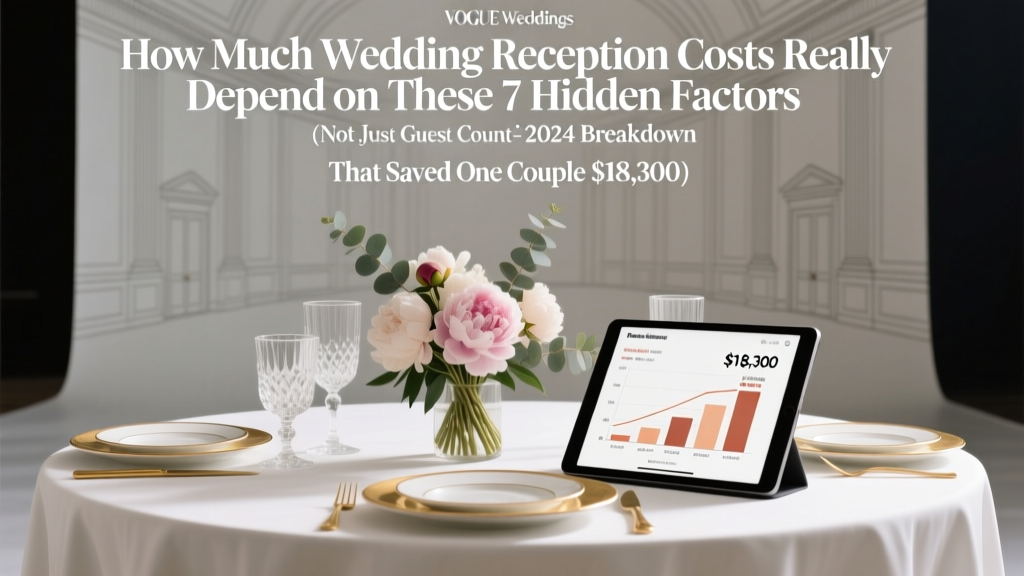 Wedding Reception Costs: 7 Hidden Factors (2026)