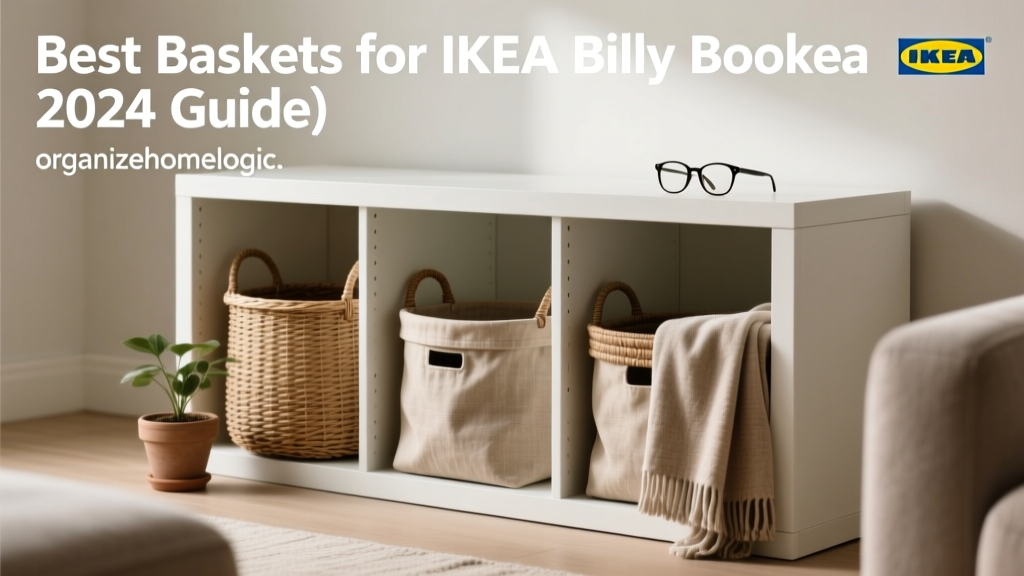 Best Baskets for IKEA Billy Bookcase (2024 Guide)