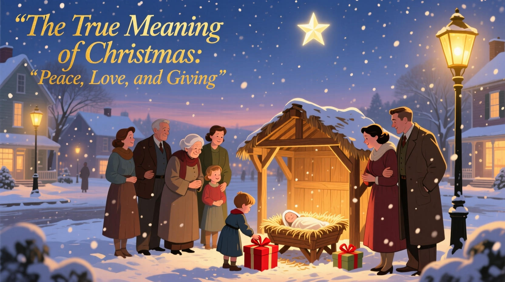 The True Meaning of Christmas: Peace, Love, and Giving