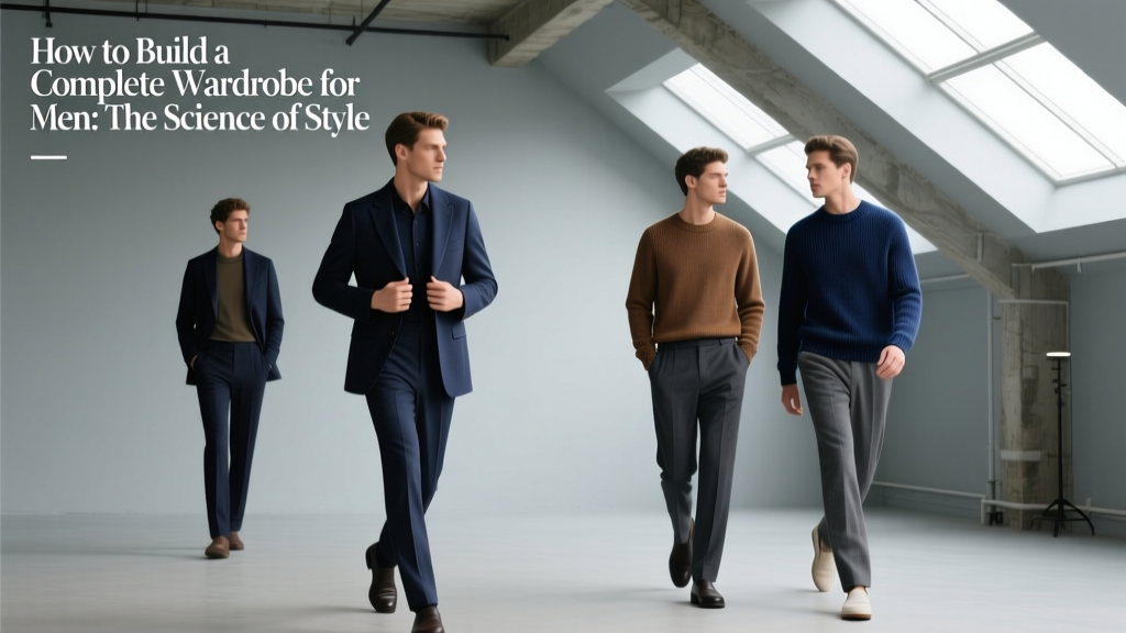 How to Build a Complete Wardrobe for Men: The Science of Style