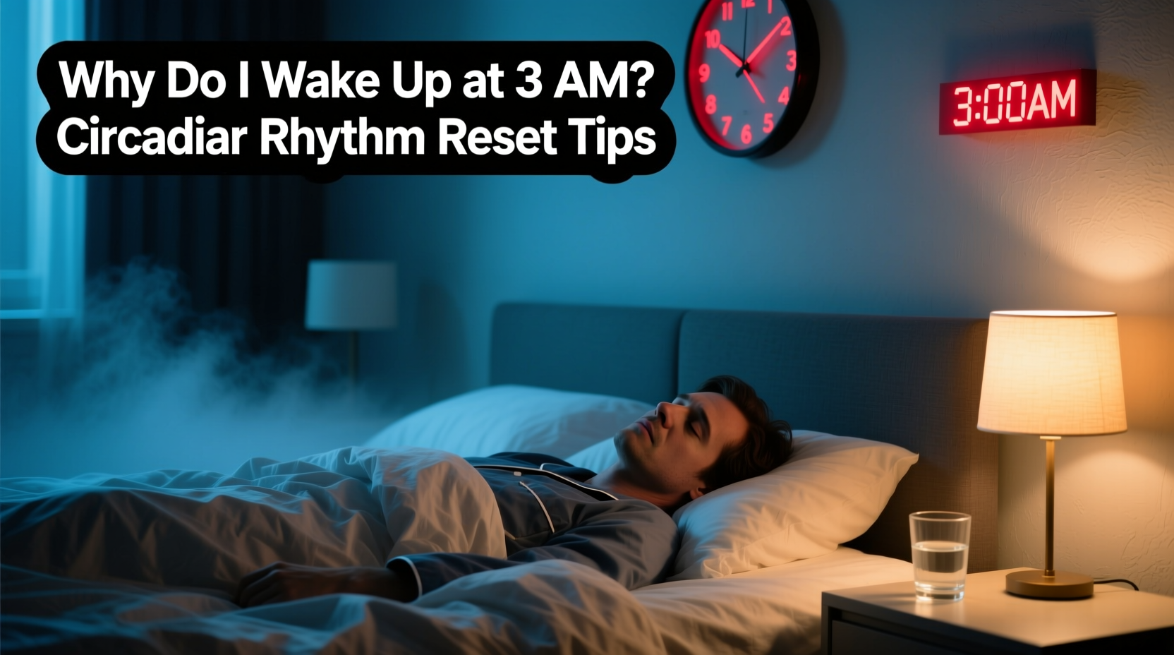 why do i wake up at 3am every night circadian rhythm reset tips
