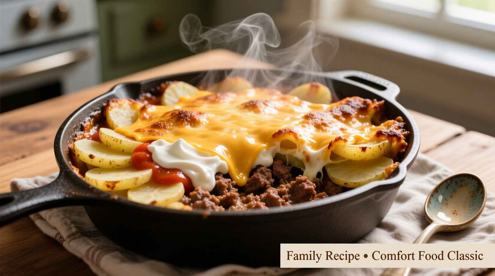 Perfect Ground Beef Potato Casserole Recipe in 60 Minutes