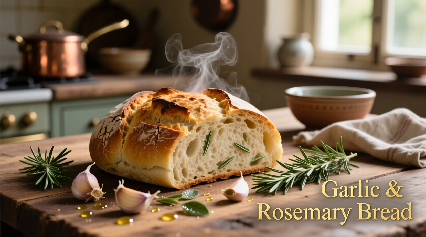 Perfect Garlic and Rosemary Bread Recipe: Step-by-Step Guide