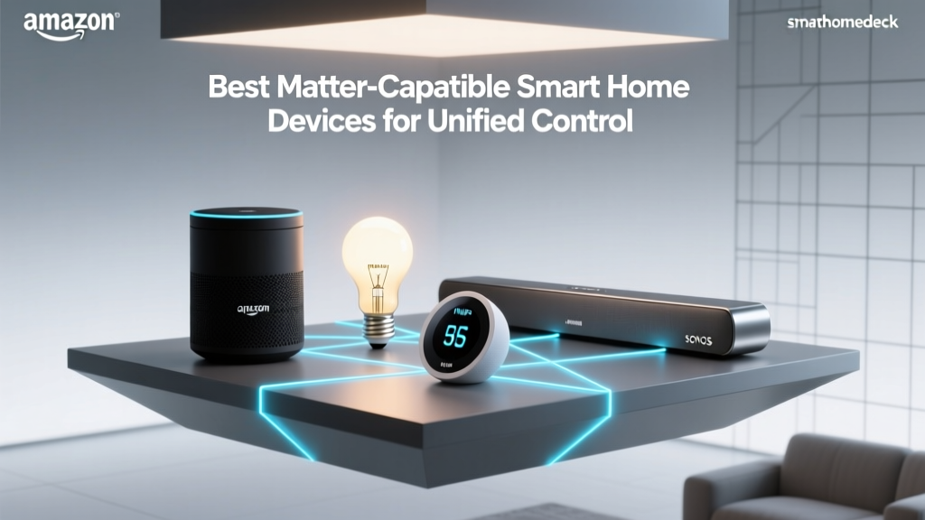 Best Matter-Compatible Smart Home Devices for Unified Control