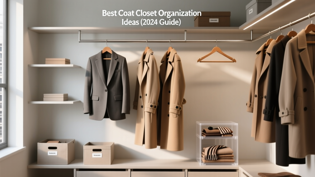 Best Coat Closet Organization Ideas (2024 Guide)