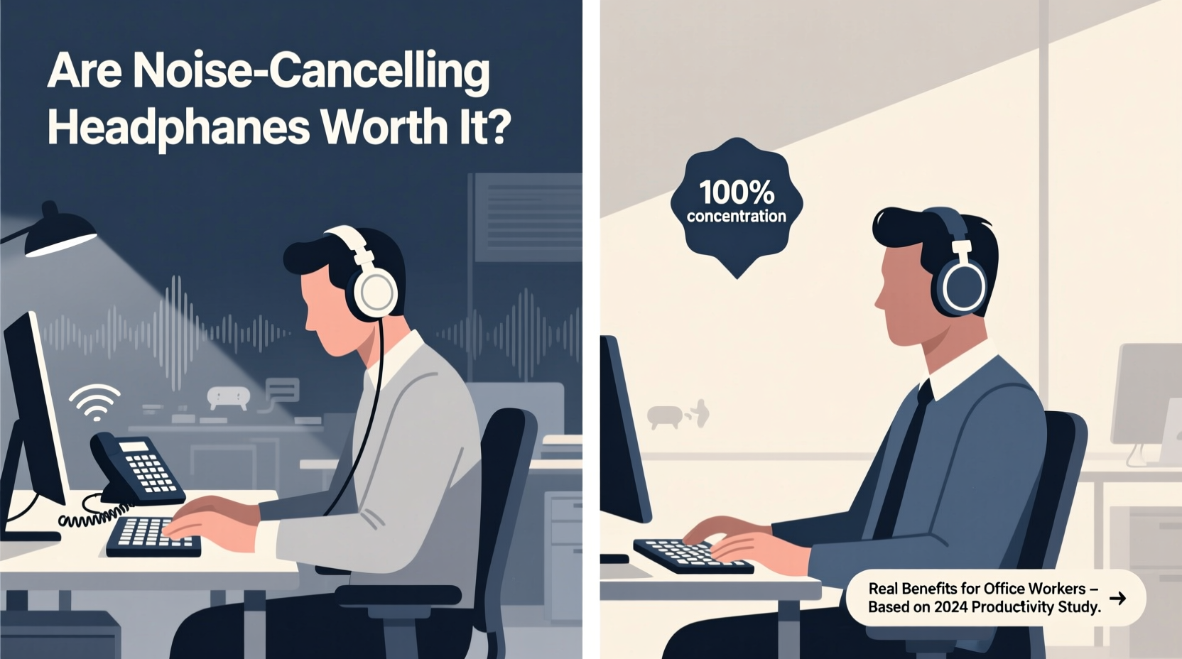are noise cancelling headphones worth it for office workers exploring real benefits