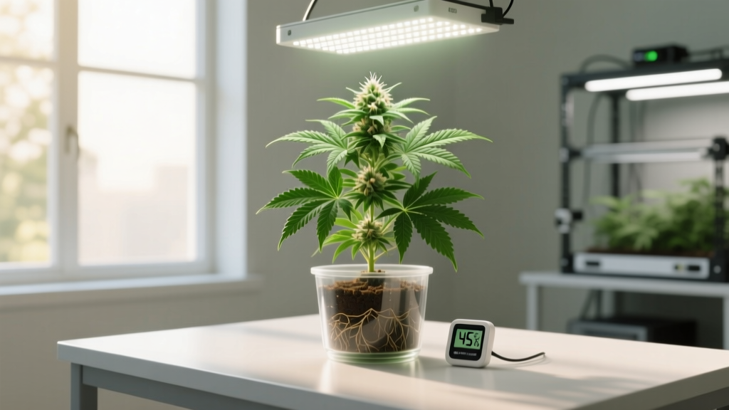 Indoor Cannabis Watering Schedule for Bright Light