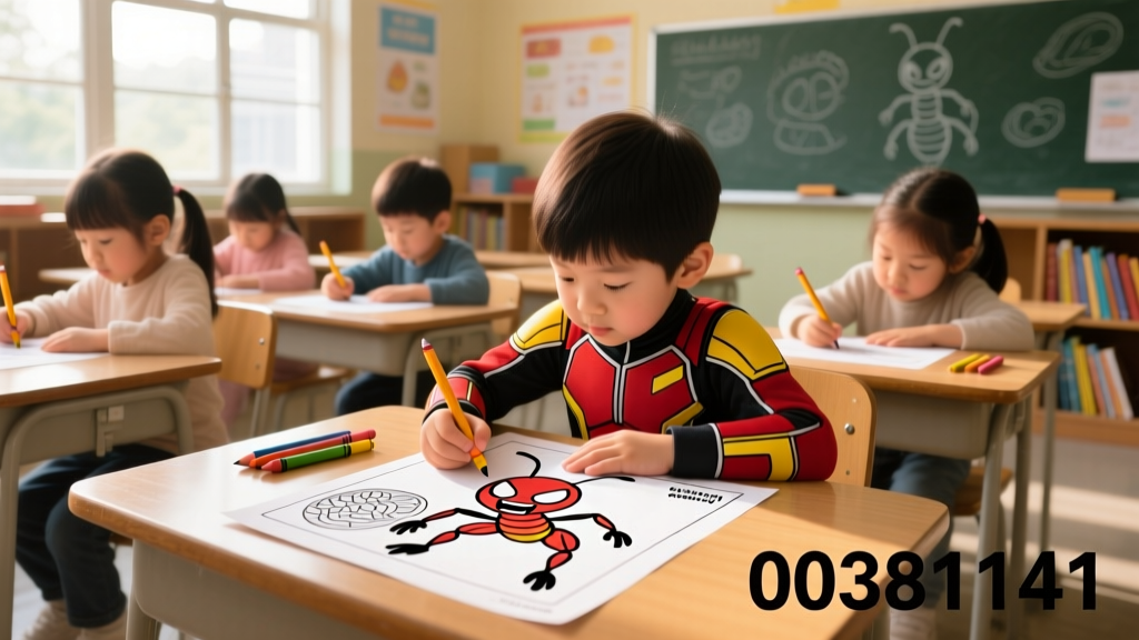 Ant-Man Coloring Pages_00381141: Developmental Benefits, Educational Integration, and Evidence-Based Design Principles