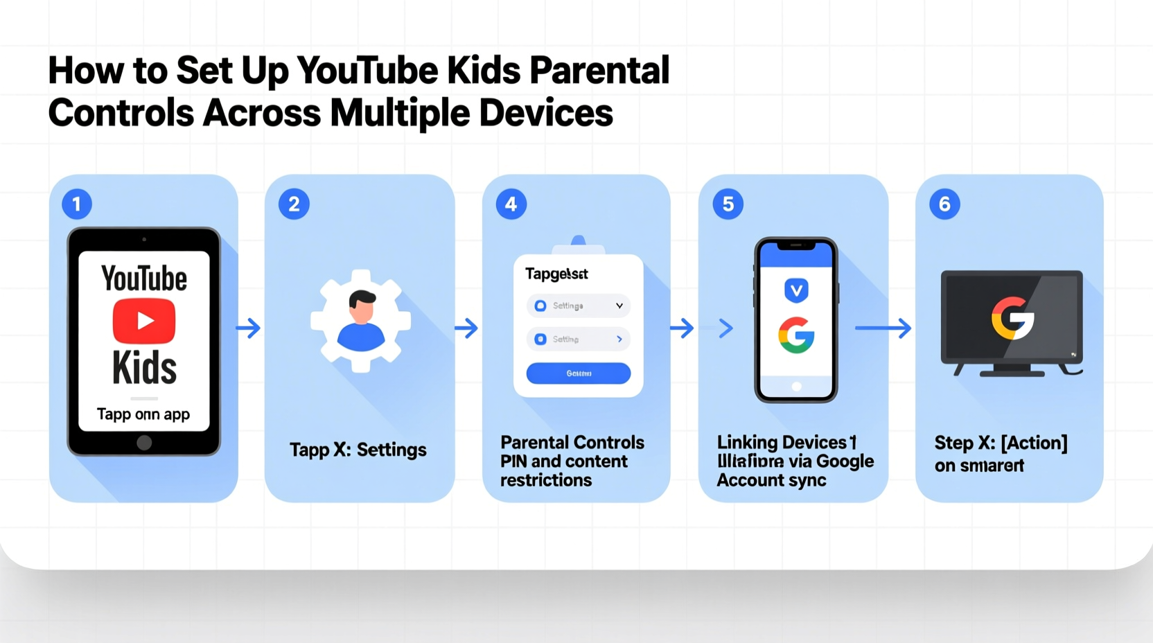how to set up parental controls on youtube kids across multiple devices