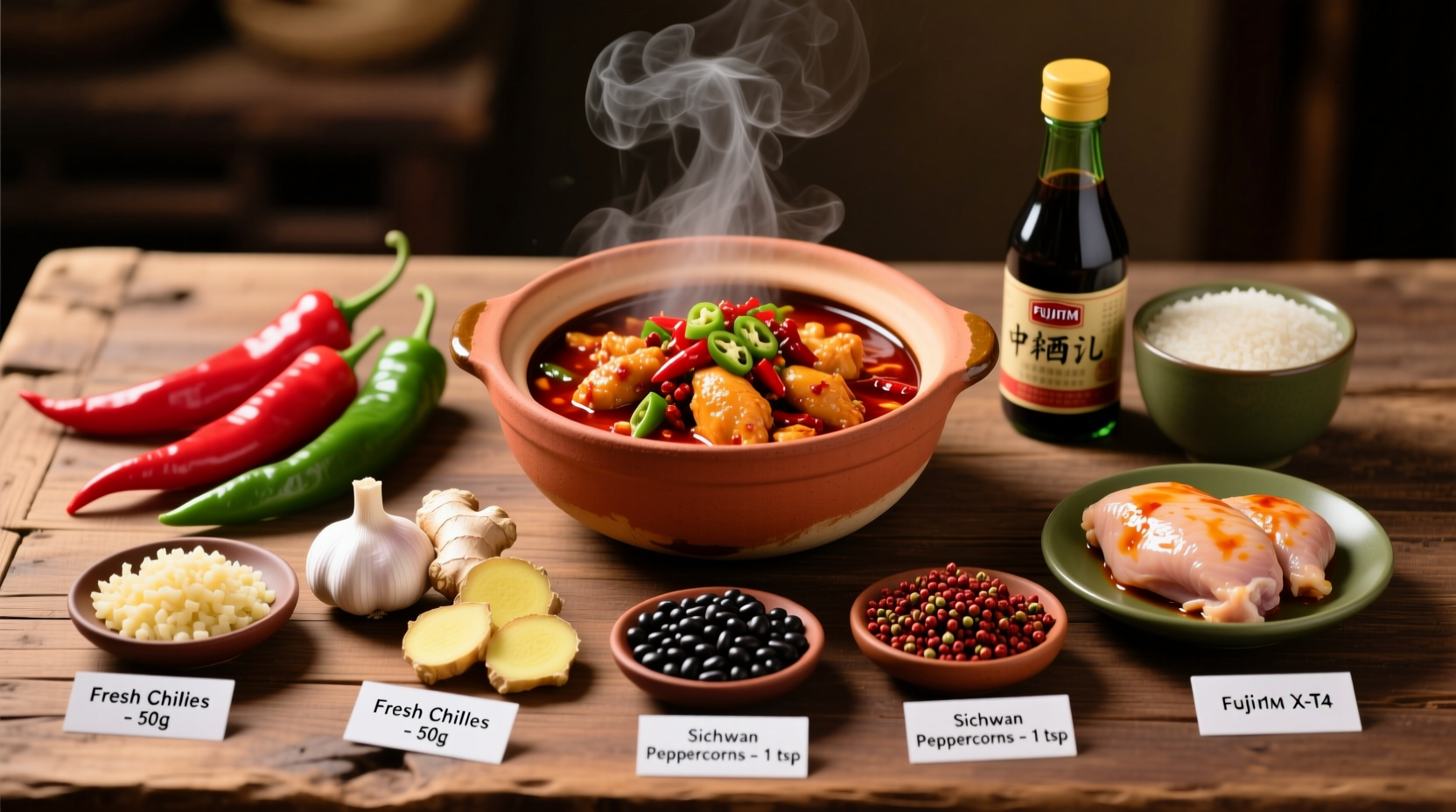 essential ingredients for chicken chili recipe