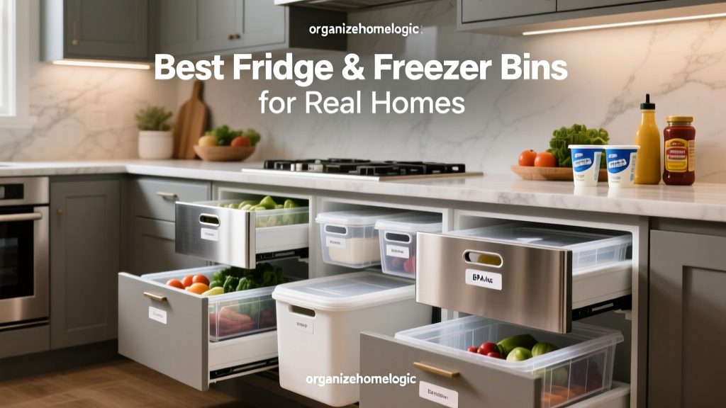 Best Fridge & Freezer Bins for Real Homes