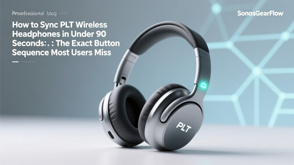 PLT Wireless Headphones Sync Guide (2026)